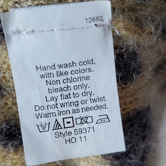 J. CREW LEOPARD WOOL SWEATER DRESS ANIMAL PRINT SIZE SMALL MOBWIFE COSTUME - Picture 7 of 12